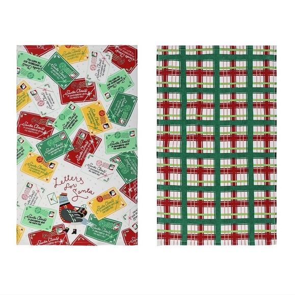 St. Nicholas Square Letters to Santa Kitchen Towel - Picture 6 of 6